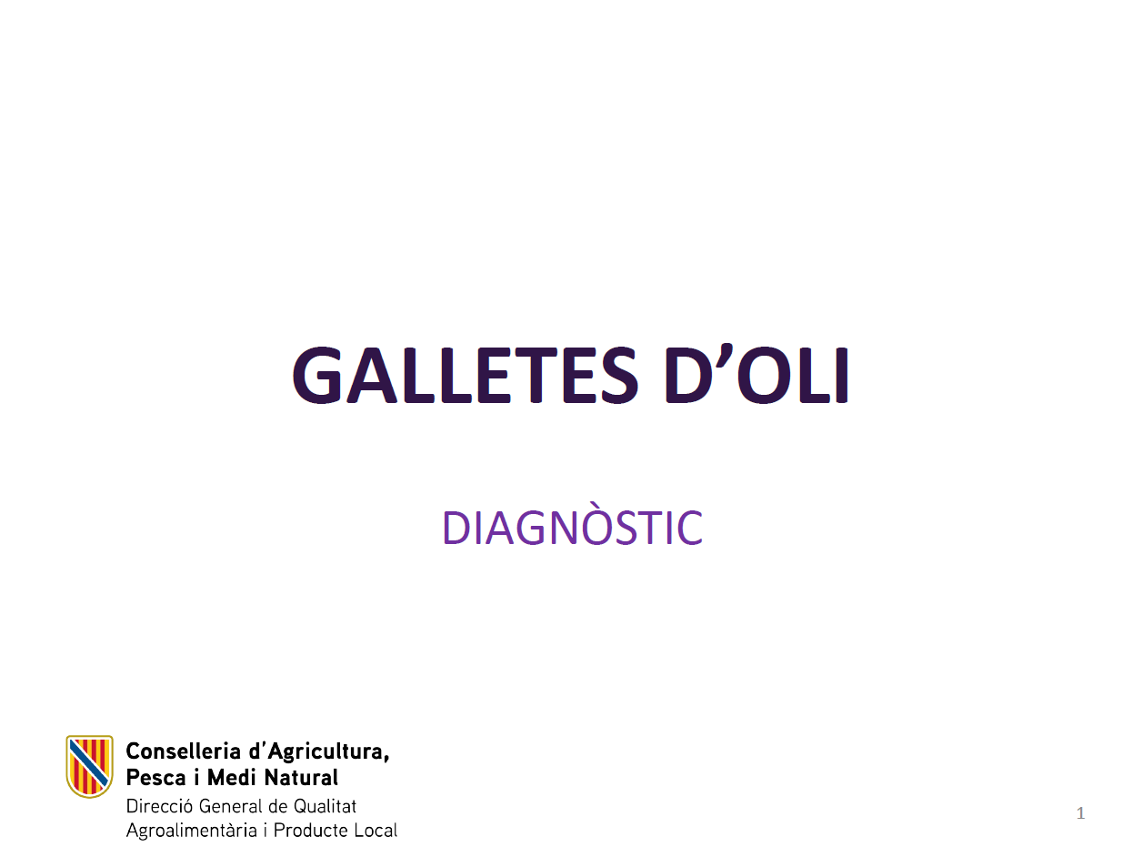 Diagnòstic de les galletes d'oli de les Illes Balears 2023	 - Entrades - Illes Balears - Productes agroalimentaris, denominacions d'origen i gastronomia balear